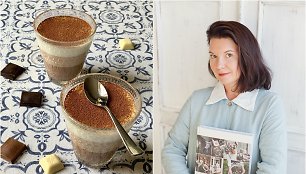 Renata Ničajienė ir jos ruoštas desertas