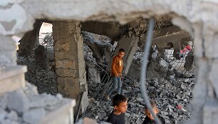 Gazos Ruožas / OMAR AL-QATTAA / AFP