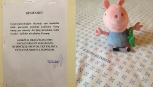 Skelbimas dėl patalynės keitimo įpykdė Kauno klinikų gydytojus