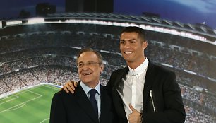 Florentino Perezas ir Cristiano Ronaldo