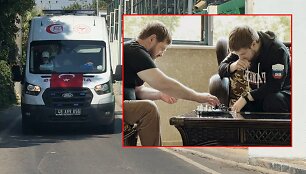 Greitoji Turkijoje ir Ramzanas Kadyrovas su sūnumi Achmatu
