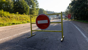 Blokuojamas Šumsko pasienio kontrolės punktas