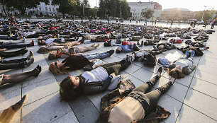 Akcijos akimirka