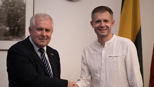 Arvydas Anu&scaron;auskas ir Andrius Tapinas