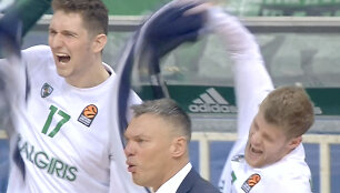 &Scaron;arūnas Jasikevičius, Laurynas Birutis, Thomasas Walkupas