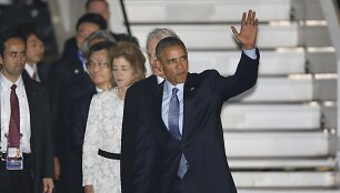Barackas Obama atvyko į Japoniją