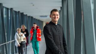 Santaros klinikų kapelionas Gabrielius Satkauskas