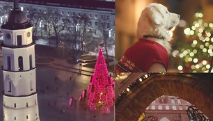 Kalėdinės Vilniaus reklamos fragmentai