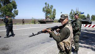 Ukrainos kariai Mariupolio pietrytinėje dalyje