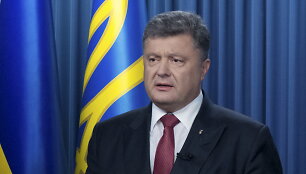 Ukrainos prezidentas Petro Poro&scaron;enka