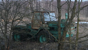 Širvintų rajone per padegimą suniokotas 24 tūkst. eurų vertės traktorius
