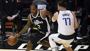 Kawhi Leonardas prieš Luka Doničių