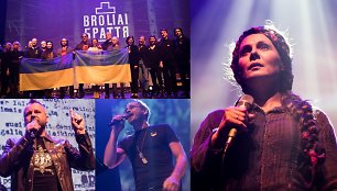 Koncerte „BROLIAI-БРАТТЯ“ – sveikinimas Lietuvai nuo Ukrainos muzikantų