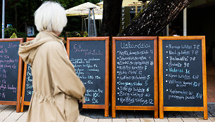 Kavinių ir restoranų kainos Palangoje