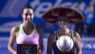 Carolina Garcia ir Timea Bacsinszky