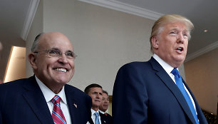 Rudy Giuliani ir Donaldas Trumpas