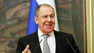 S.Lavrovas: Rusija savo teritorijoje darys, ką laikys „būtina“ savo saugumui užtikrinti