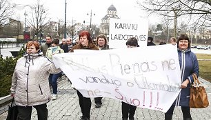 Pienininkų protesto akcija