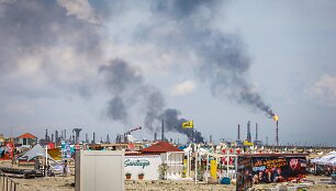 Rumunijoje per sprogimą naftos perdirbimo įmonėje žuvo žmogus