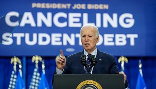 JAV prezidentas Joe Bidenas / Kevin Lamarque / REUTERS