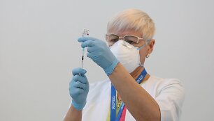 Skiepijimas nuo koronaviruso Latvijoje