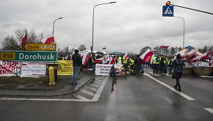 Protestas Ukrainos ir Lenkijos pasienyje