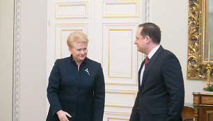 Dalia Grybauskitė ir Evaldas Pašilis