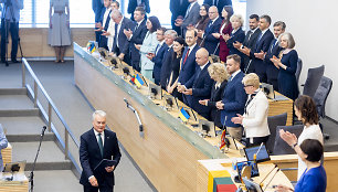 Prezidentas Gitanas Nausėda ir Ministrai