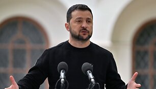 Ukrainos lyderis Volodymyras Zelenskis