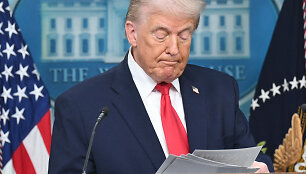Donaldas Trumpas / SAUL LOEB / AFP