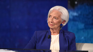 Europos Centrinio Banko (ECB) pirmininkė Christine Lagarde  / Te-Co / ZUMAPRESS.com