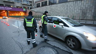 Policijos reidas Geležinio Vilko gatvėje