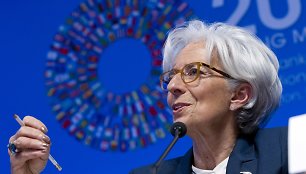 6. Tarptautinio valiutos fondo vykdomoji direktorė Christine Lagarde