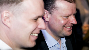 Gabrielius Landsbergis ir Saulius Skvernelis