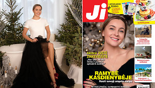 Justė Zinkevičiūtė ir žurnalo „Ji“ Nr. 49 