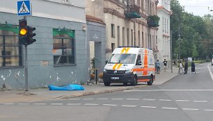 Vilniuje Pylimo gatvėje – žmogaus kūnas