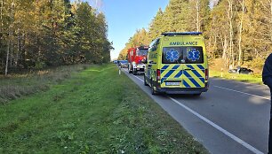 Netoli &Scaron;ilutės susidūrė &bdquo;Toyota&ldquo; ir BMW