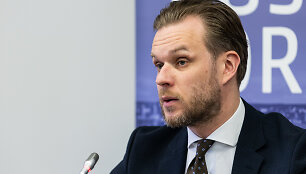Gabrieliaus Landsbergio ir Michailo Chodorkovskio spaudos konferencija