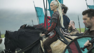 Georgia Hirst seriale &bdquo;Vikingai&ldquo;