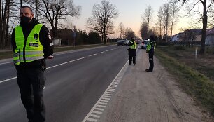 Policijos kontrolė Tauragės pakra&scaron;tyje