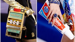 „Moschino“ 2019–2020 m. rudens ir žiemos kolekcijos modeliai