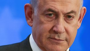 Izraelio ministras pirmininkas Benjaminas Netanyahu