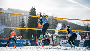 Austrijos kalnuose – fantastiškas Lietuvos tinklininkų žaidimas