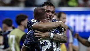 Argentinos futbolo rinktinės triumfo akimirka