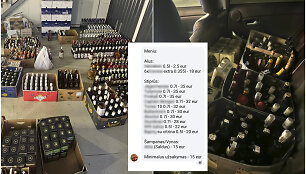 Nelegali naktinė prekyba alkoholiu