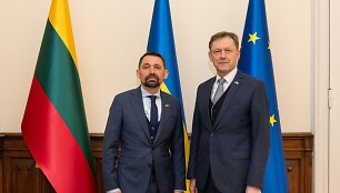Lietuvos ir Ukrainos kultūros ministrų susitikimas / Kultūros ministerijos nuotr.