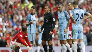 &bdquo;Manchester United&ldquo; ir &bdquo;Manchester City&ldquo; mačas
