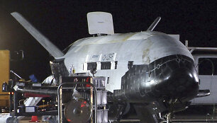 Slapčiausias i&scaron; JAV kosminių aparatų &ndash; kosmoplanas X-37B