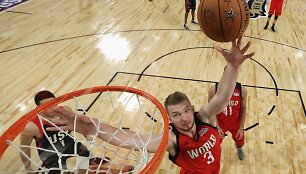 Domantas Sabonis NBA &bdquo;Kylančių žvaigždžių&ldquo; mače