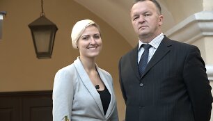 Knygos apie mirties bausmę tarpukario Lietuvoje autoriai S.Černevičiūtė ir S.Kaubrys